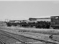 0713 52  ABE 13 - underframe after scrapping, 42 AE underframe as load